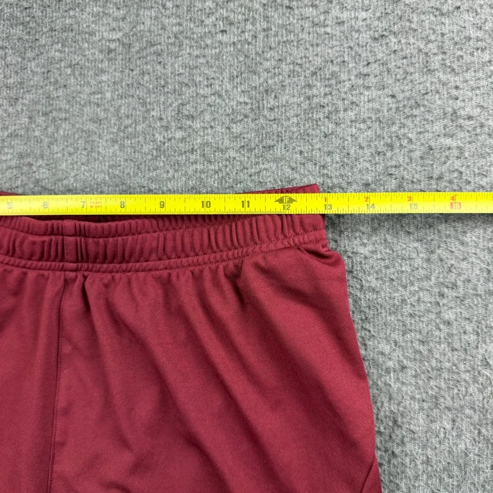 Puma Soccer Shorts Men's Small Burgundy Red Athletic Training‎ Logo
